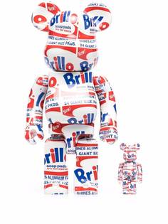 Medicom Toy фигурка x Andy Warhol Brillo Be@rbrick 100% and 400%
