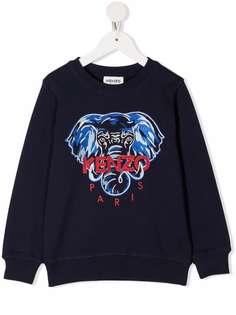 Kenzo Kids толстовка с вышивкой
