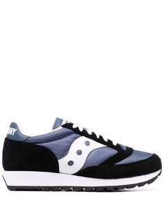 Saucony suede-panel trainers