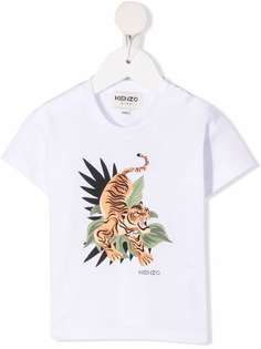Kenzo Kids футболка с принтом