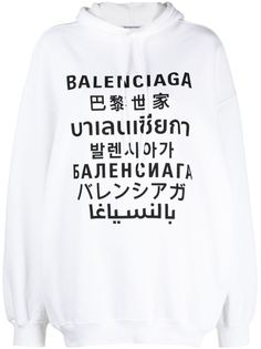 Balenciaga худи с логотипом