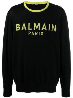 Balmain джемпер с логотипом