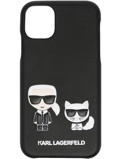 Karl Lagerfeld чехол Karl & Choupette для iPhone 11