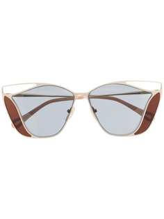 Chloé Eyewear солнцезащитные очки в оправе кошачий глаз