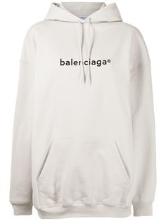 Balenciaga худи оверсайз с логотипом