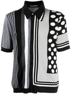 Dolce & Gabbana многослойная рубашка поло