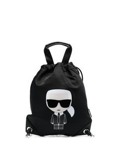 Karl Lagerfeld рюкзак Ikonik Karl с кулиской