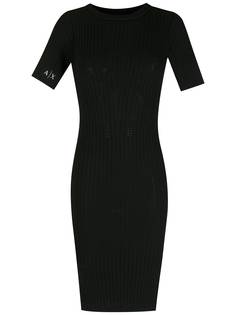 Armani Exchange платье кроя слим