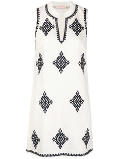 Tory Burch платье с геометричным принтом