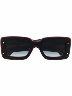 MISSONI EYEWEAR массивные солнцезащитные очки в квадратной оправе
