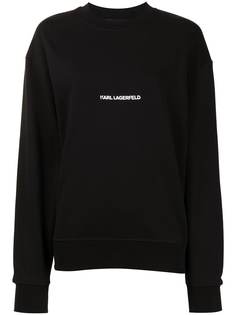 Karl Lagerfeld толстовка из органического хлопка с логотипом
