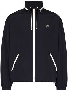 Lacoste куртка на молнии с вышитым логотипом