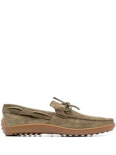 Tods лоферы с квадратным носком Tod`S