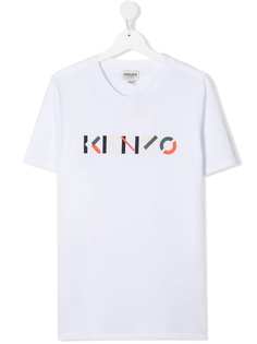 Kenzo Kids футболка с короткими рукавами и логотипом