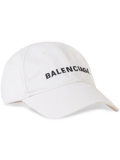 Balenciaga кепка с контрастным логотипом