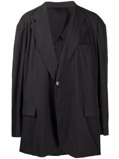 Raf Simons однобортный пиджак оверсайз