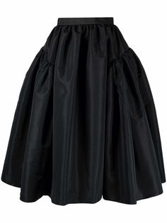Alexander McQueen пышная юбка миди с завышенной талией