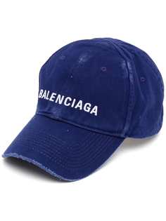 Balenciaga бейсболка с вышитым логотипом
