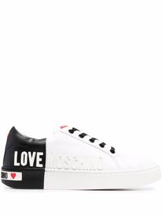 Love Moschino кеды с тисненым логотипом