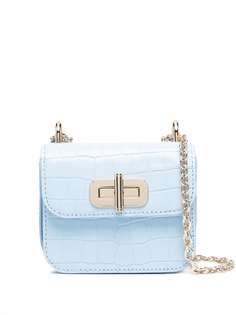 Tommy Hilfiger мини-сумка через плечо с крокодиловым принтом
