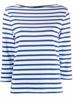 Polo Ralph Lauren облегающий топ в полоску