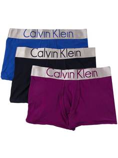 Calvin Klein Underwear комплект из трех пар боксеров с вышитым логотипом