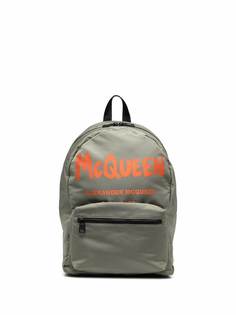 Alexander McQueen рюкзак с принтом Graffiti Metropolitan