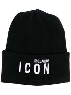 Dsquared2 шапка бини с логотипом Icon