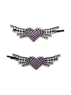 Ashley Williams набор Winged Heart из двух заколок для волос