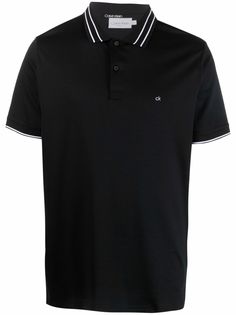Calvin Klein рубашка поло с вышитым логотипом