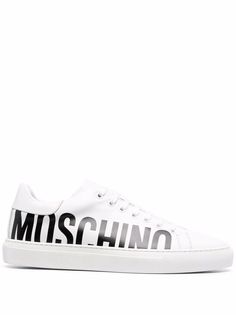 Moschino кеды с логотипом