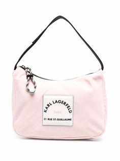 Karl Lagerfeld сумка на плечо с нашивкой-логотипом