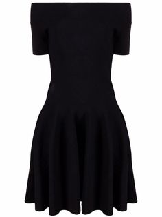 Alexander McQueen платье с открытыми плечами