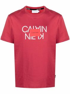 Calvin Klein футболка из органического хлопка с логотипом