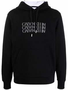 Calvin Klein худи из органического хлопка с кулиской