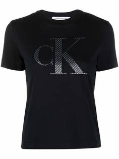 Calvin Klein Jeans футболка из органического хлопка с логотипом