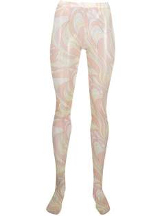 Emilio Pucci колготки с архивным принтом