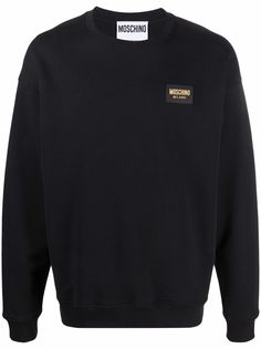 Moschino толстовка с длинными рукавами и логотипом