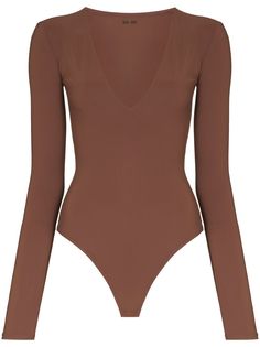 ALIX NYC боди Irving с V-образным вырезом