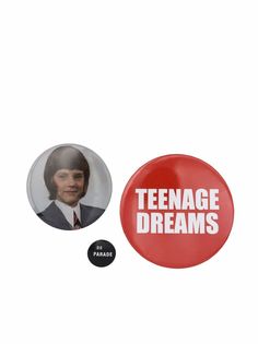 Raf Simons набор Teenage Dreams из трех значков