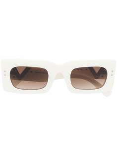 Valentino Eyewear солнцезащитные очки с логотипом VLogo Signature