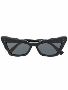 Valentino Eyewear солнцезащитные очки в оправе кошачий глаз