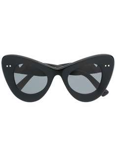 Valentino Eyewear солнцезащитные очки с логотипом VLogo Signature