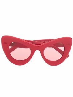 Valentino Eyewear солнцезащитные очки с логотипом VLogo Signature
