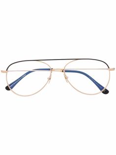 TOM FORD Eyewear очки-авиаторы в тонкой оправе