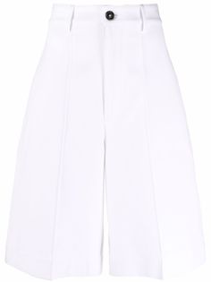 AMI Paris шорты строгого кроя со складками