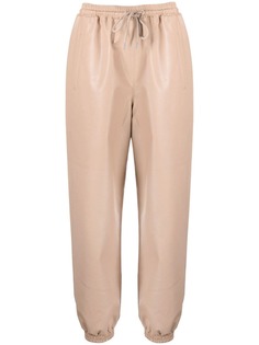 Stella McCartney брюки Kira из искусственной кожи