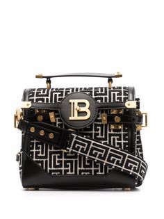 Balmain сумка-тоут B-Buzz 23 с монограммой