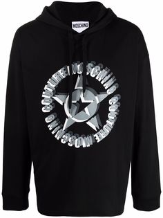 Moschino худи с логотипом