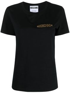 Moschino футболка с логотипом